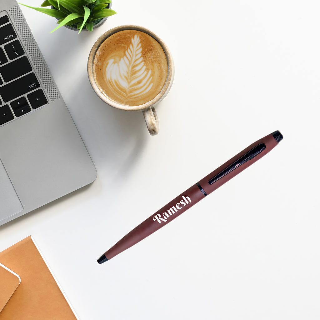 Pen Sticker Name Frame Ball Pen, Personalized Name Engraved Pens | Buy Customizes Printed Pen ...