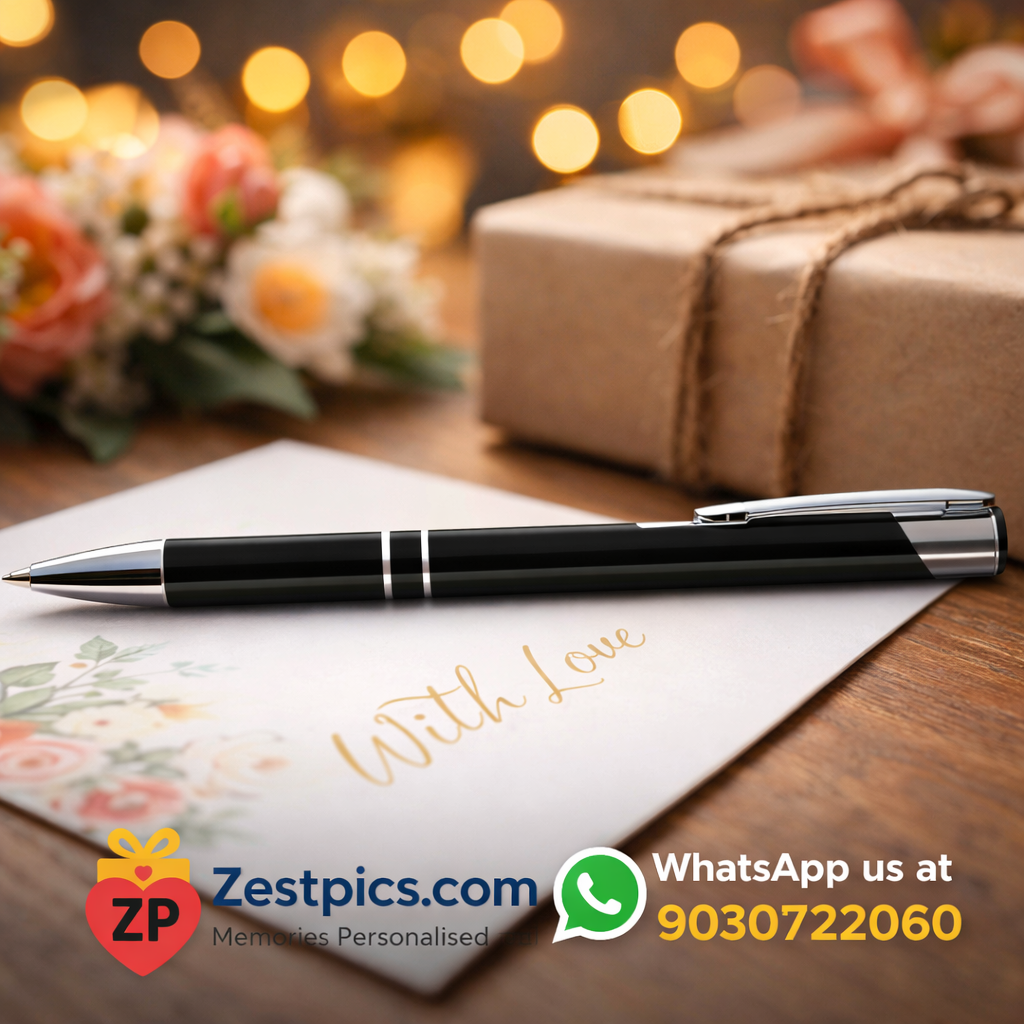 Personalised Name Engraved Premium Metal Pen – Custom Gift for Professionals