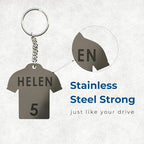 Custom Name & Number | Gift for Sports persons | Zestpics