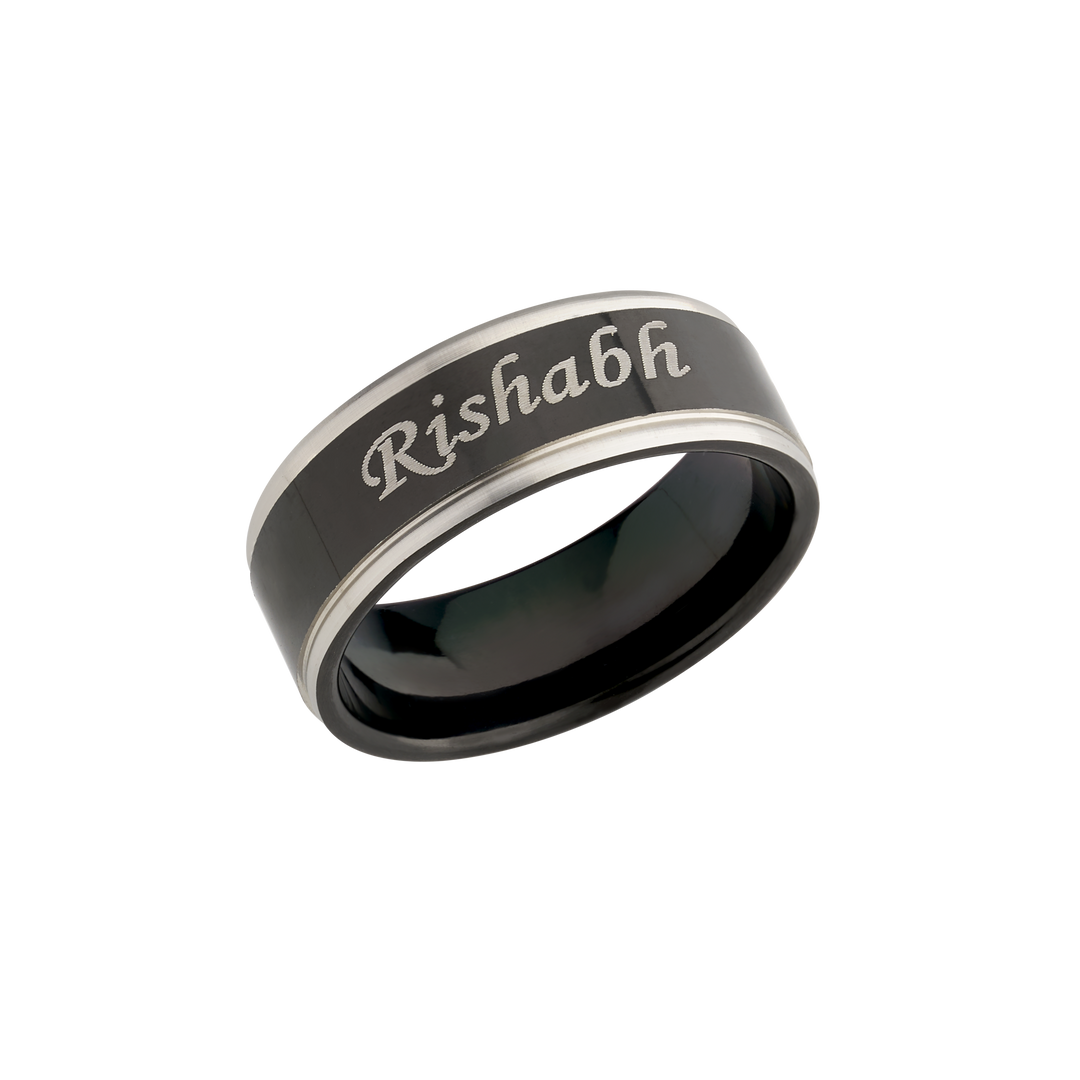 Show Your Individuality with a Personalised Name Ring | Shop at Zestpics