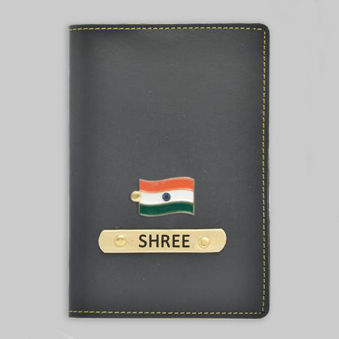 Passport Holder for Men | Personalised Passport Cover | Zestpics