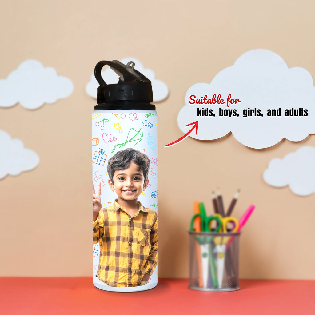 personalised name water bottle | Zestpics
 
