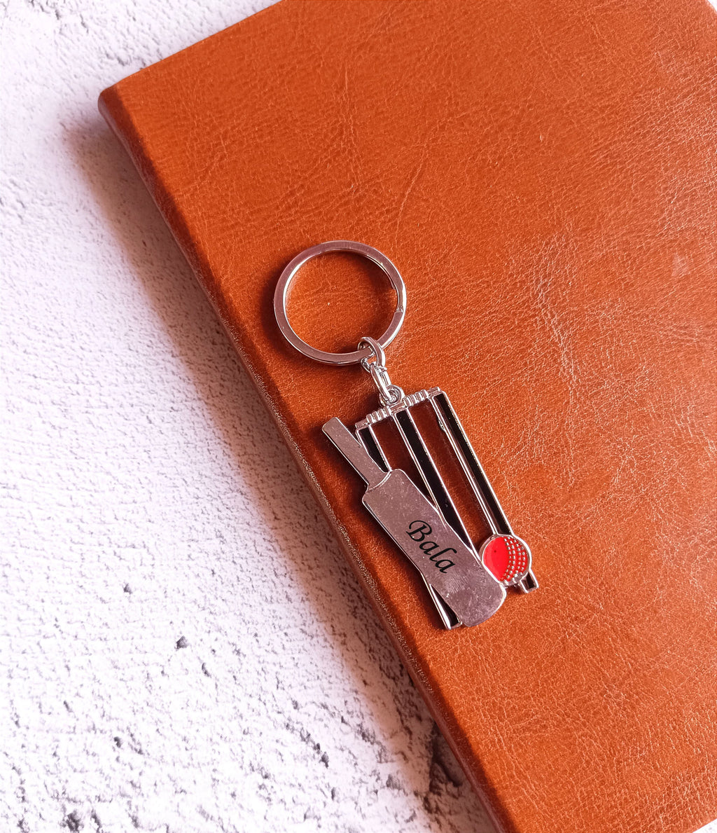Personalised_Cricket_Bat_Keychain | Zestpics