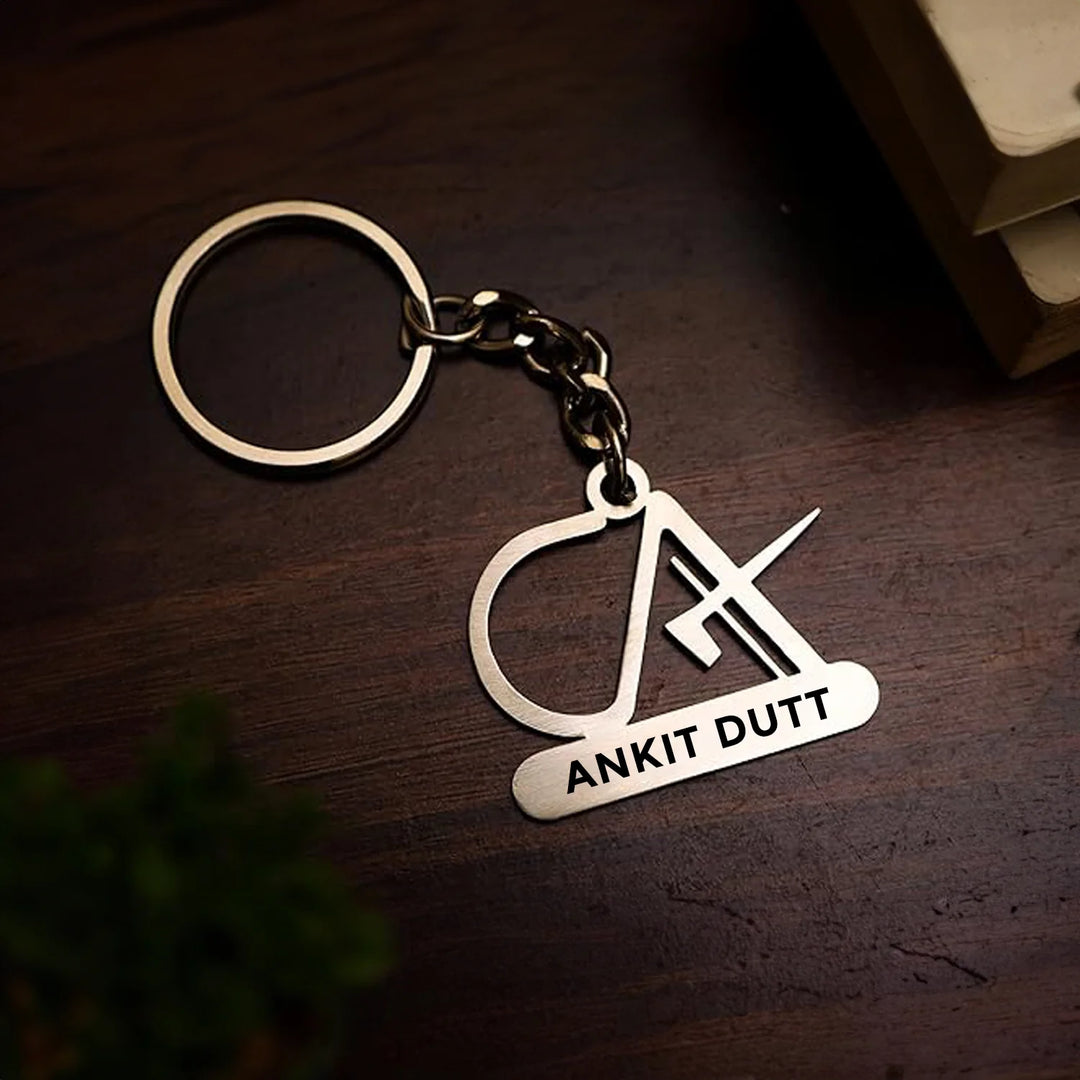 Personalised Name on CA Keychain