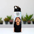 personalised photo sipper bottle | Zestpics
