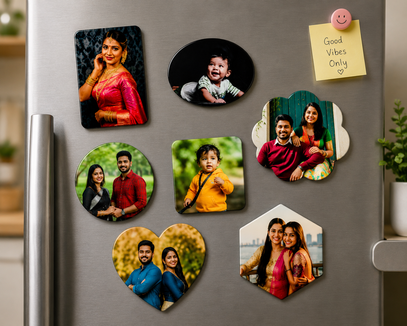 Premium Gloss Finish Photo Fridge Magnet by Zestpics