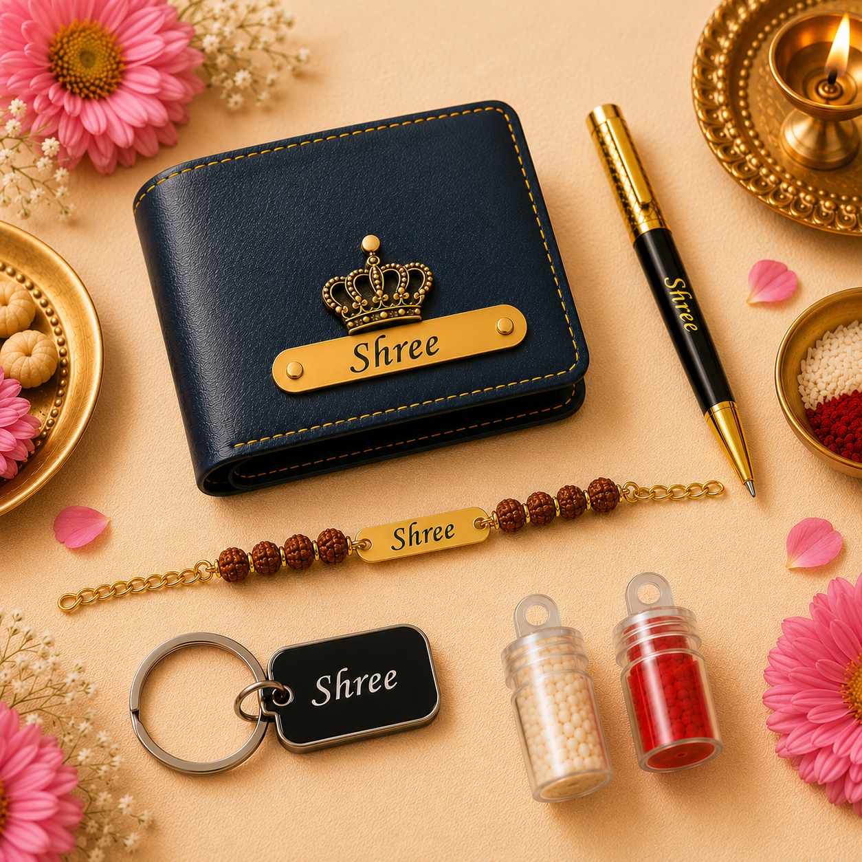 Premium Personalized Rakhi Gift for Brother | Zestpics