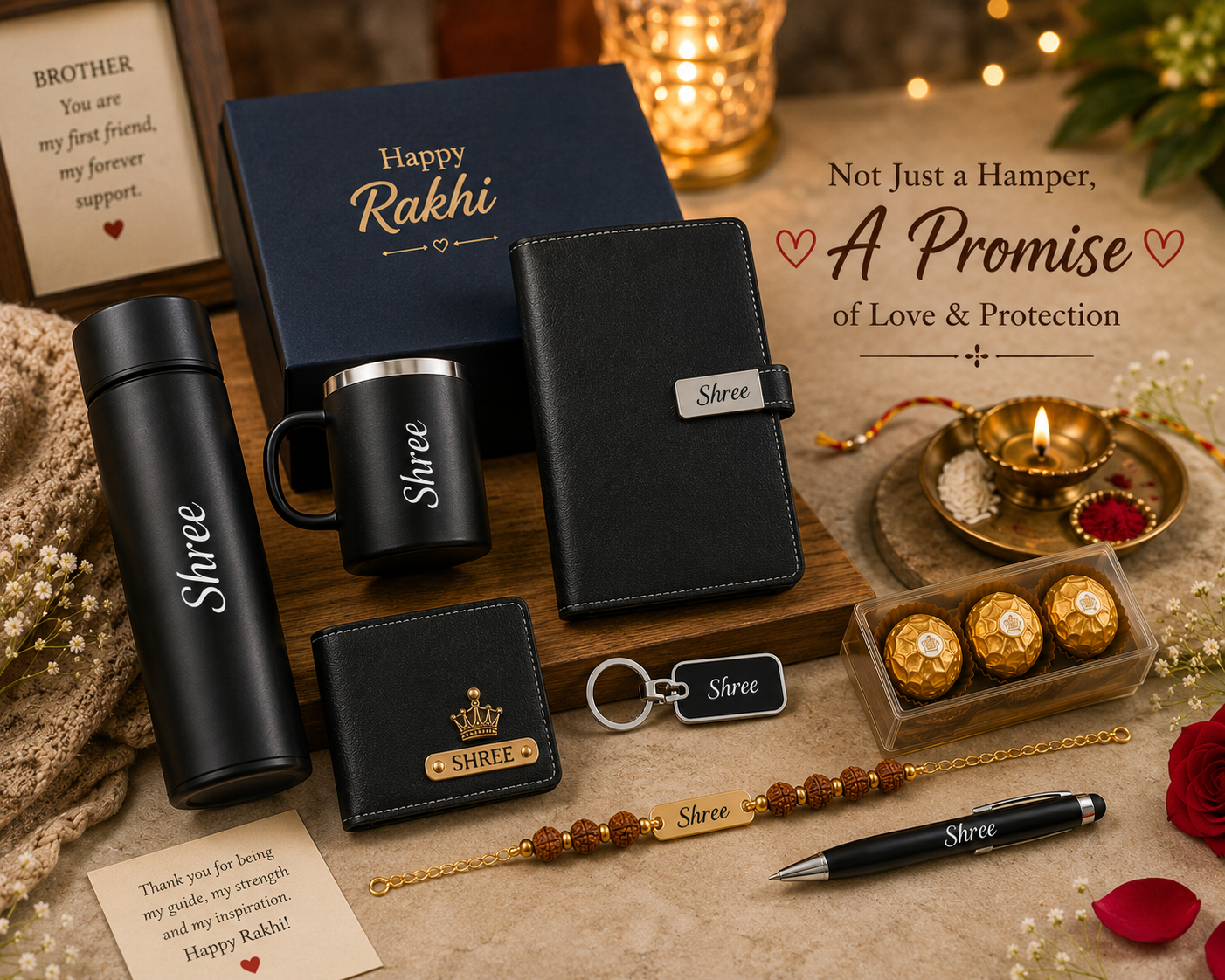 Rakhi Gift Hamper for Men | Zestpics