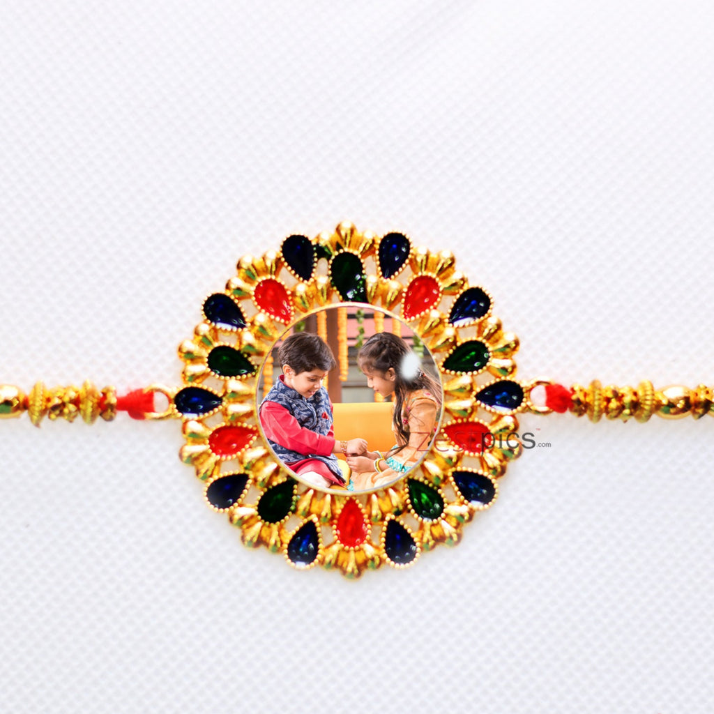 Personalized Photo Rakhi | Custom Picture Rakhi for Brother | Zestpics