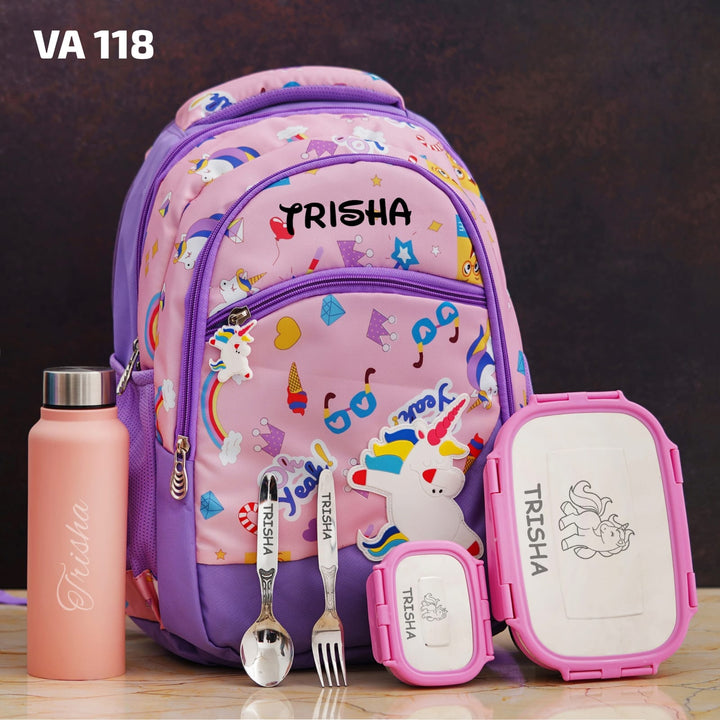 Personalised Backpack for Kids – 16 Inch Water Resistant