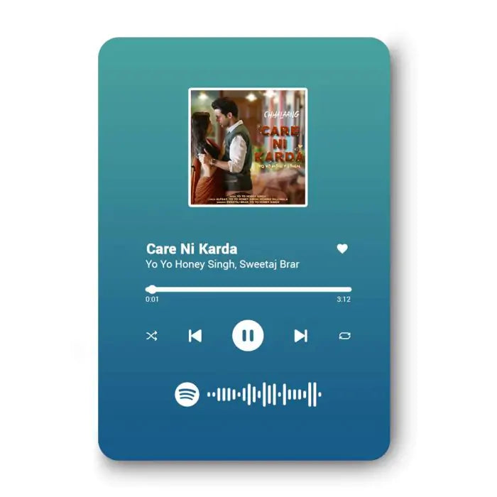 Spotify Magnet | Custom Spotify Code Fridge Magnet online at Zestpics