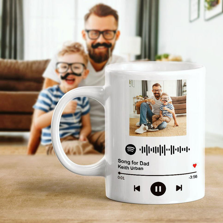 Personalized Spotify Mug | A Custom Gift for Music Lovers | Zestpics