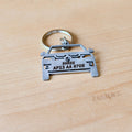 Personalised Car Number Plate Keychain | Custom Metal Keychain with Vehicle Number – Zestpics