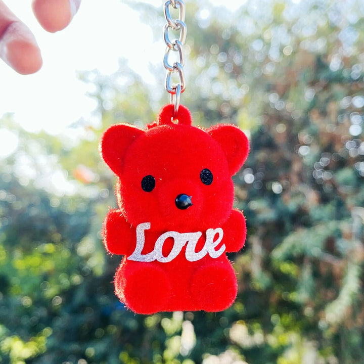 Valentine Gifts | Small Cute Teddy Bear Keychain | Zestpics