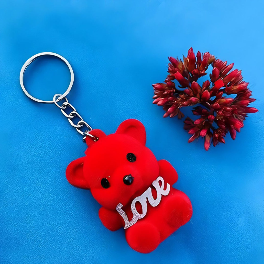 Cute Teddy Keychain | Valentine Day Gifts | Zestpics