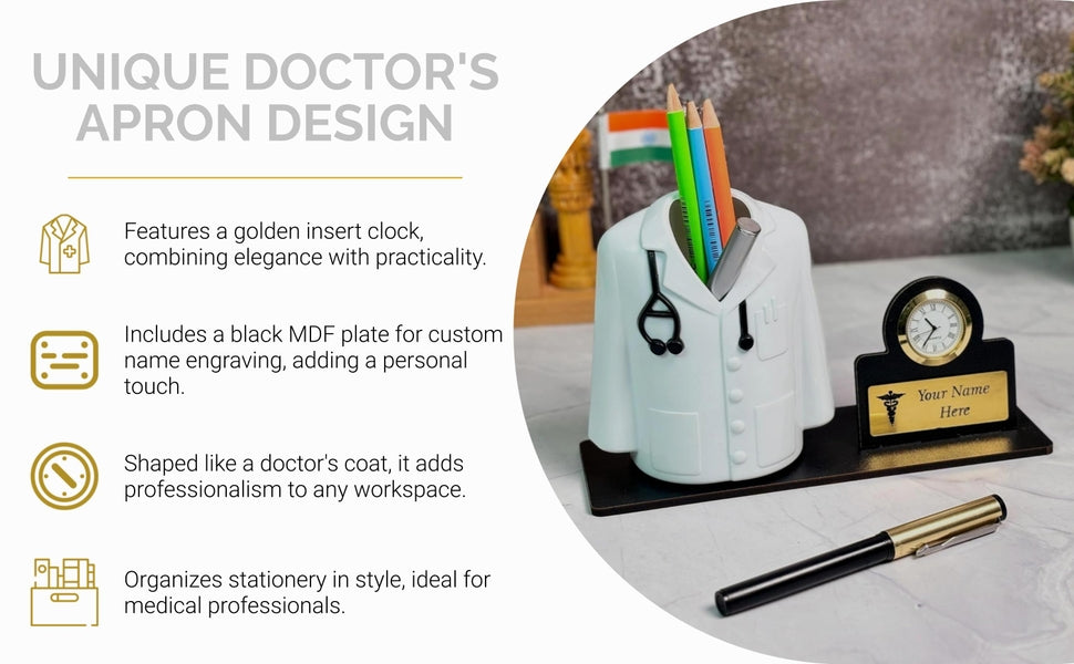 Medical student gifts customized pen holder for exam and study desk – Zestpics

