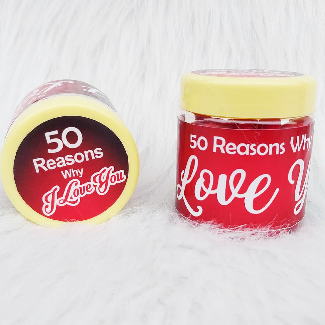 50 Reasons Why I Love You Capsules | Romantic Gift for Couples | Zestpics