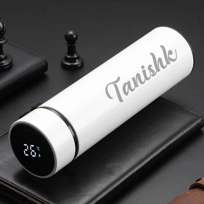 Insulated Smart Bottle with Name Engraving – Keeps Drinks Hot & Cold | Zestpics