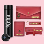 Women Gift Combo, Birthday Gift for Wife | Personalised Wallet, Passport Cover Gift Combo