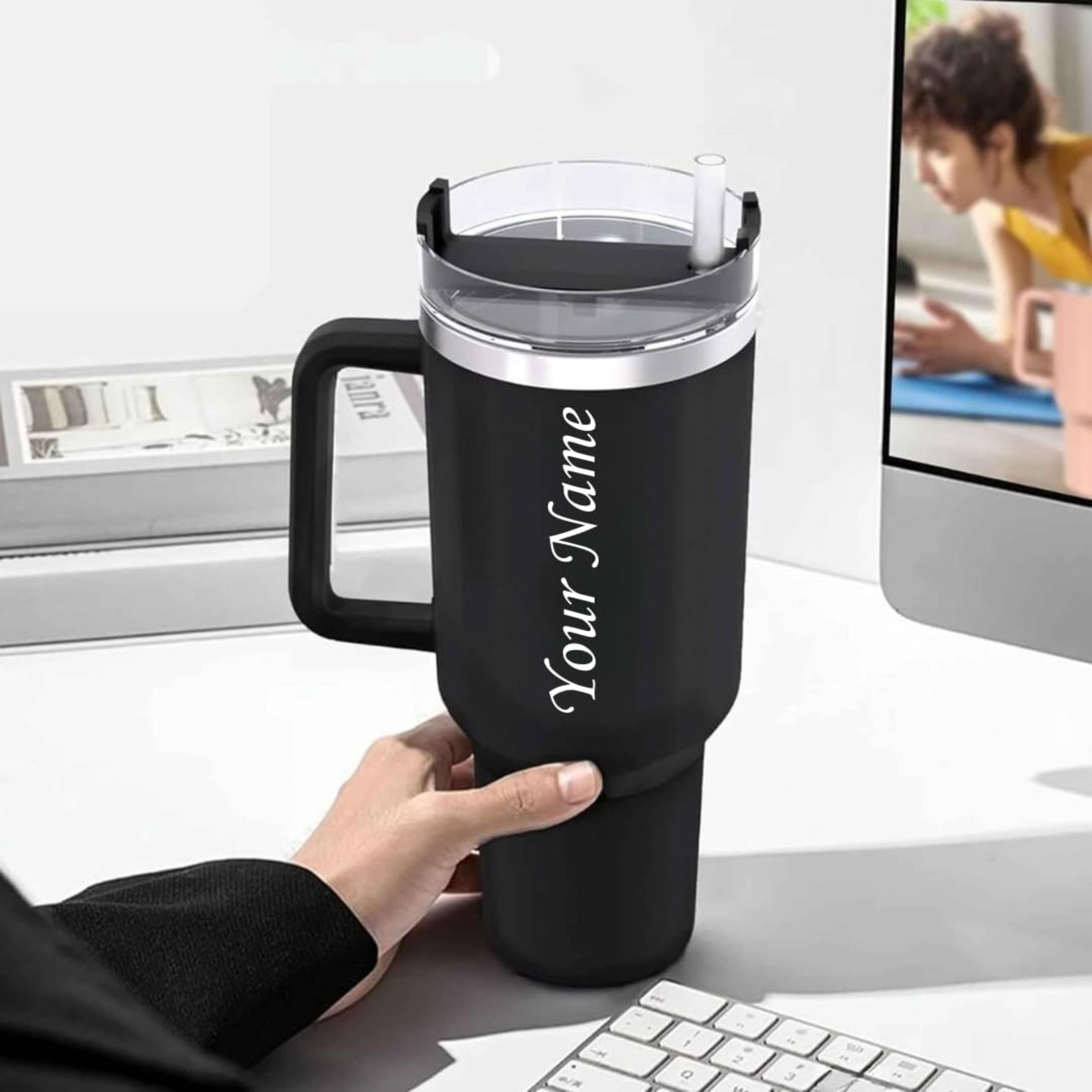 Engraved Name Stanley Tumbler for Office, Gym & Travel – Zestpics

