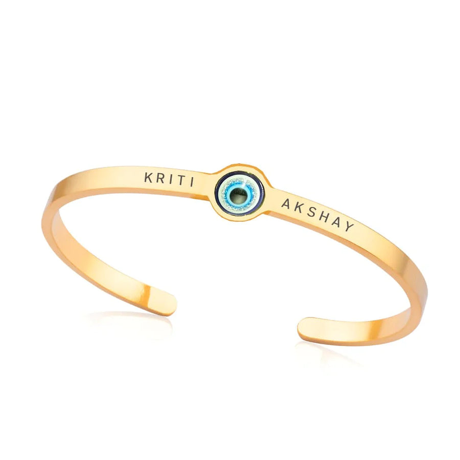 Personalized Evil Eye Bracelet | Amulet for Protection & Good Luck | Zestpics