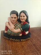 Personalised 3D Miniature from Photo | Custom Couple, Family & Face Figurines | Zestpics