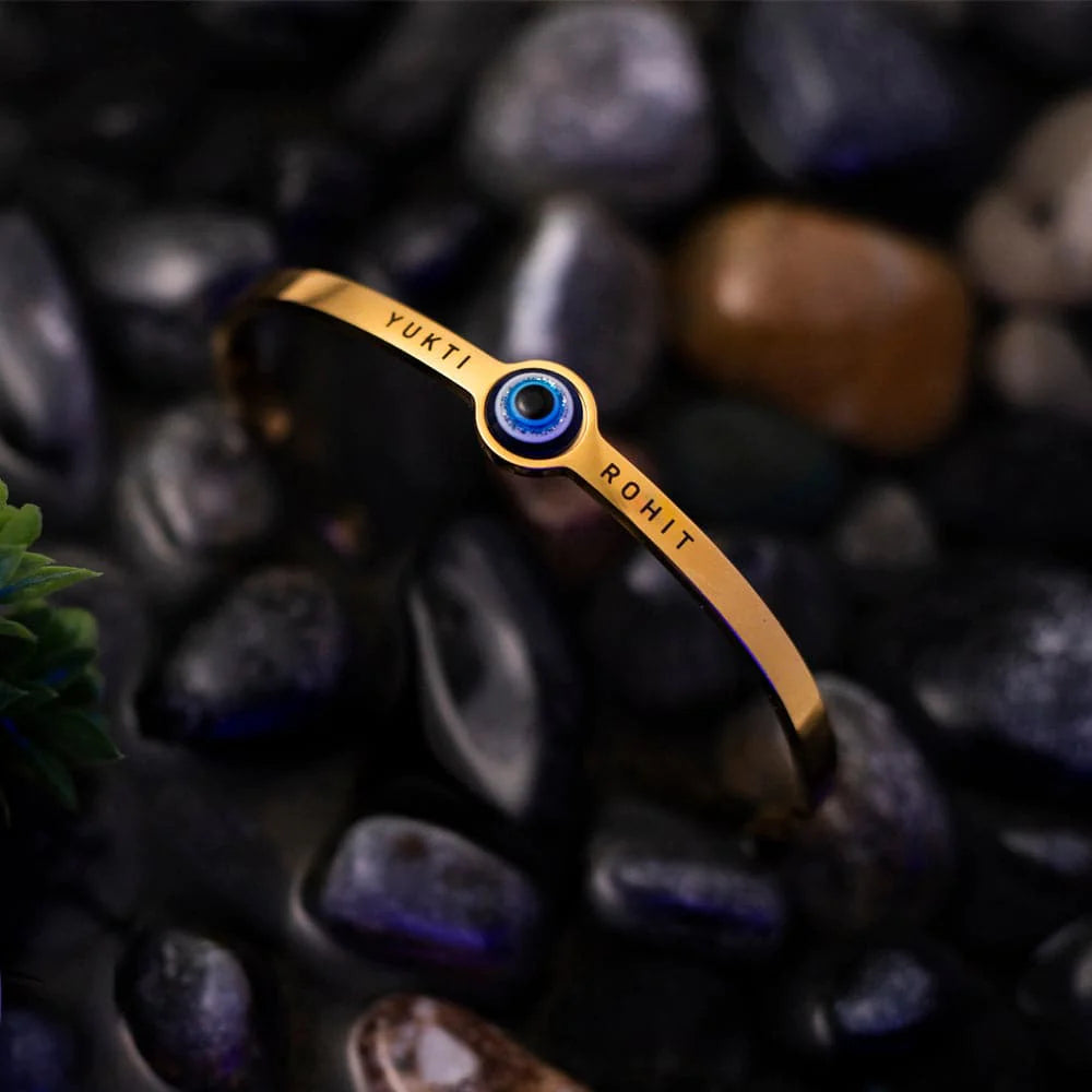 Personalized Evil Eye Bracelet | Amulet for Protection & Good Luck | Zestpics