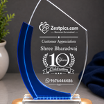 Personalised Crystal Trophies | Custom Awards – Zestpics