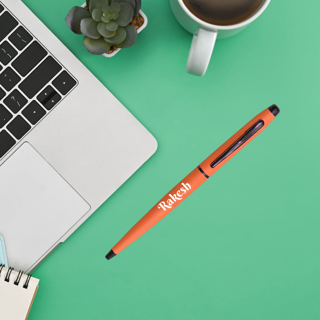 Pen Sticker Name Frame Ball Pen, Personalized Name Engraved Pens | Buy Customizes Printed Pen ...