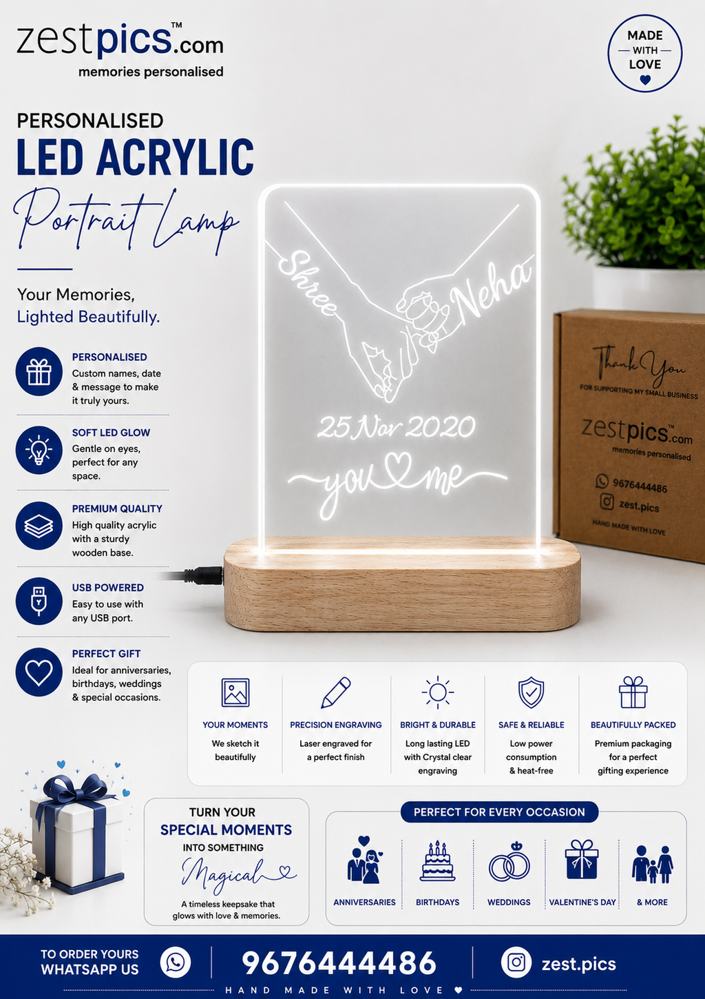 engagement gift for couples | Zestpics