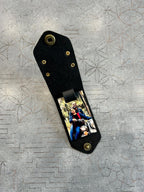 personalized photo keychain leather with inside couple photo custom memory keyring gift india | Zestpics