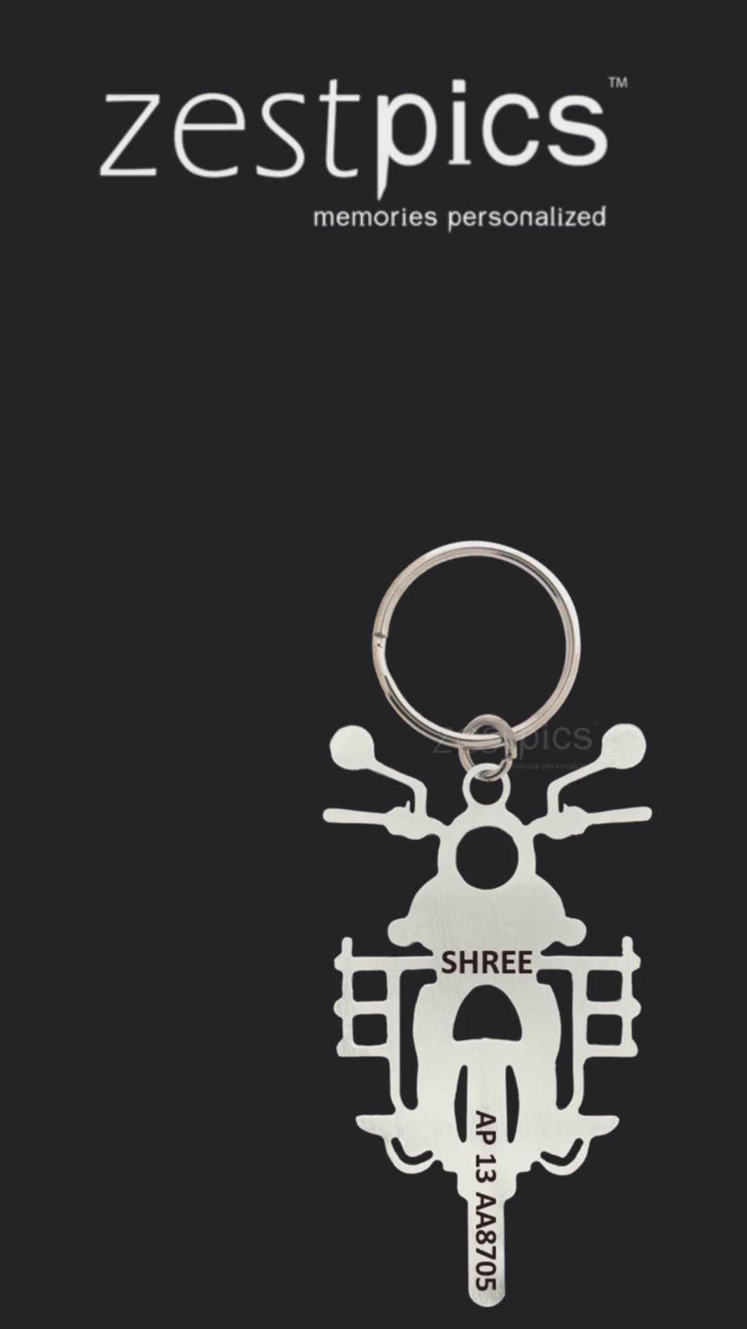 Metal Keychains for Bikes