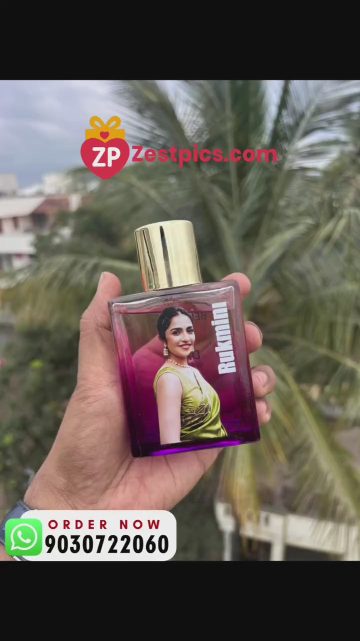 Customised Photo Perfume for Women 💖 A Gift She’ll Never Forget | Zestpics