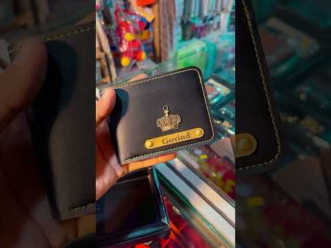 Personalised Wallet & Accessories Gift Box | Custom Name Gifts | Zestpics