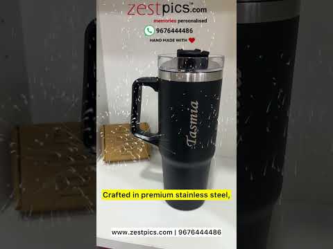 Personalised Stanley Tumbler with Name Engraving – 1200ml | Zestpics