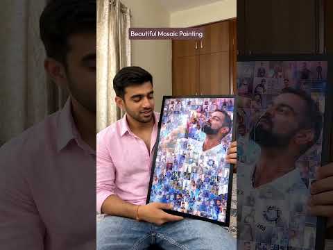 Personalised Photo Mosaic Frame | Hundreds of Memories in One Portrait | Zestpics