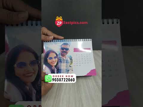 Personalised Photo Calendars 2026 | Zestpics