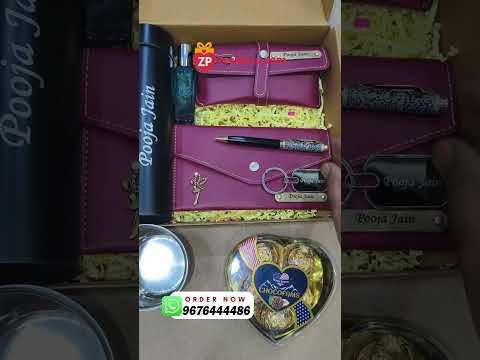 Premium Personalised Gift Combo for Women – Custom Name Gift Set | Zestpics