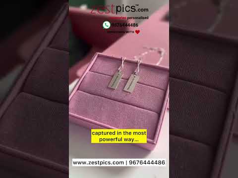 The Most Emotional Gift Ever 😢 | Personalized Photo Eye Pendant | Zestpics