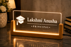 Personalised Principal Desk Stand for Principal Teacher's Day gift