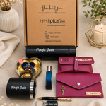 Premium Personalised Gift Combo for Women – Custom Name Gift Set | Zestpics