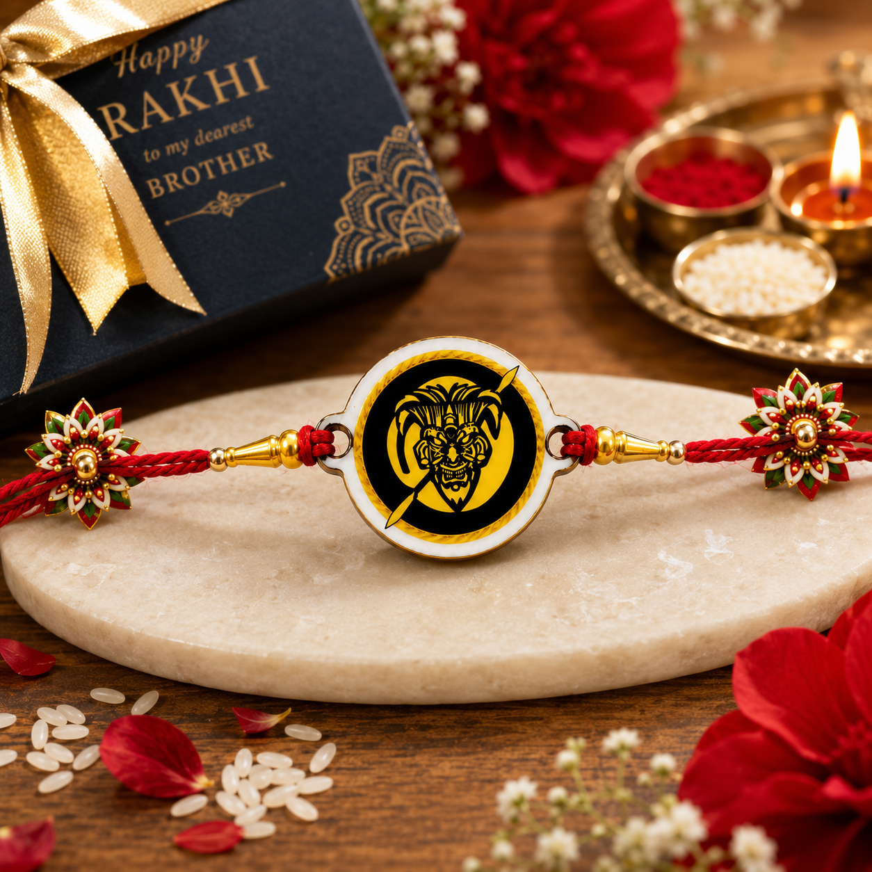 Salar Rakhi premium decorative rakhi product photo