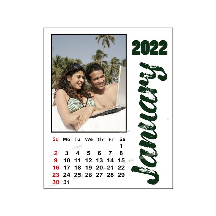 LED Photo Calendar 2022 - Personalized Photo Calendar Printing Online at Zestpics