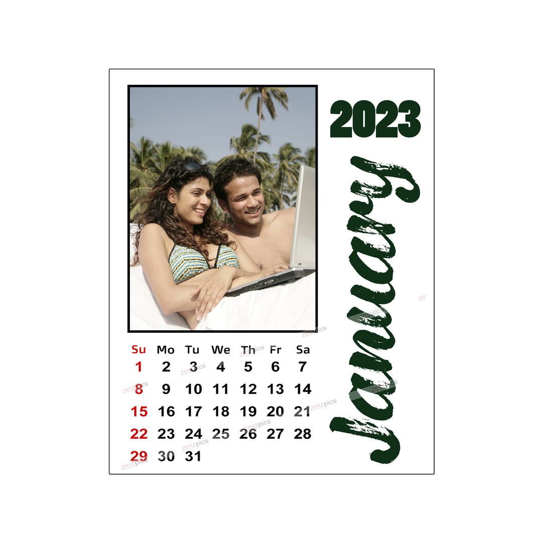 LED Photo Calendar 2023 - Personalized Photo Calendar Printing Online at Zestpics