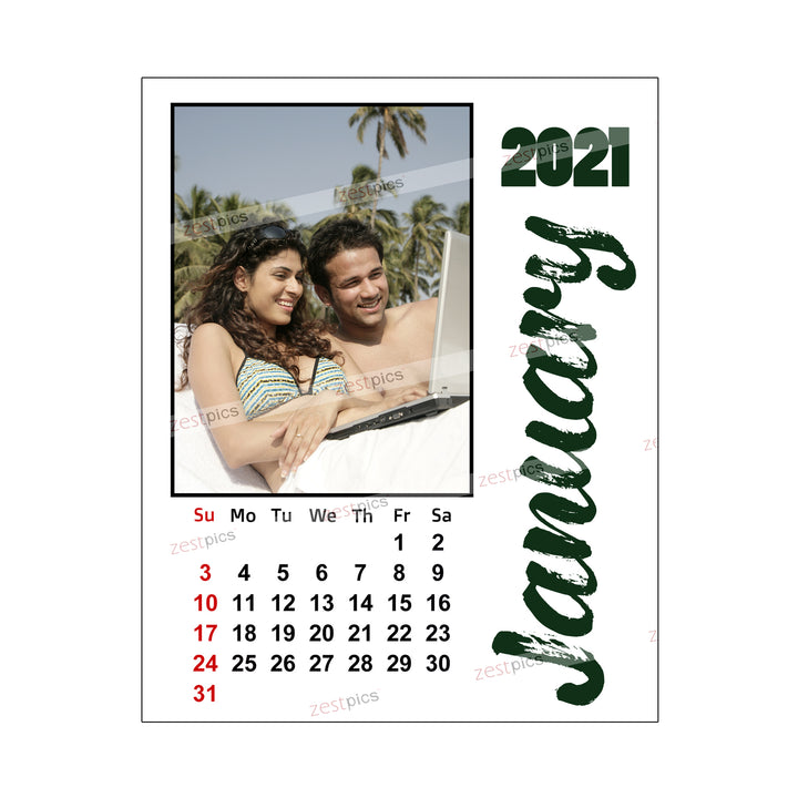 LED Photo Calendar 2021 - Personalized Photo Calendar Printing Online at Zestpics