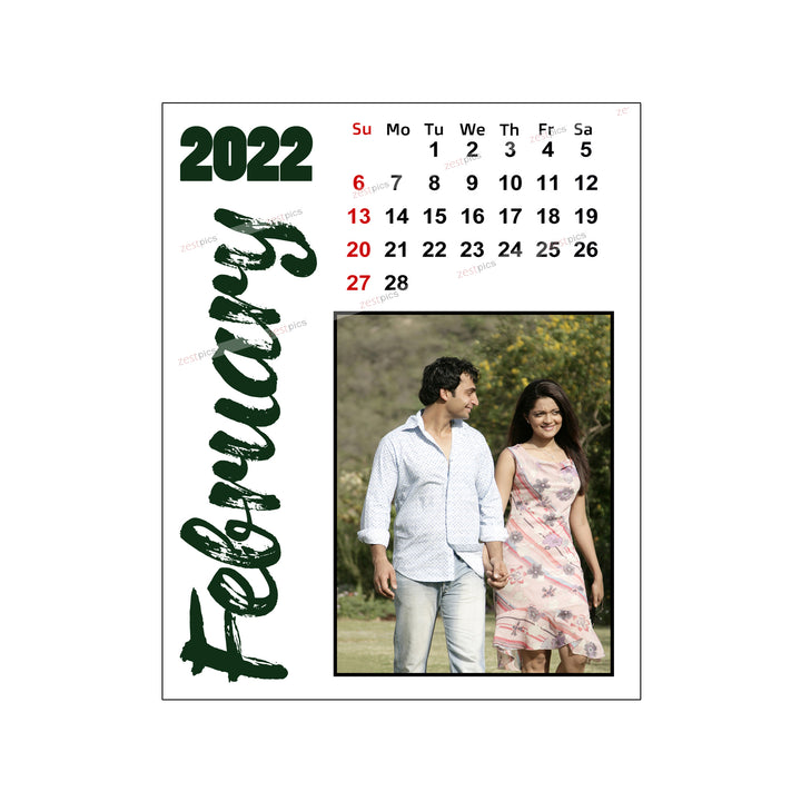 LED Photo Calendar 2022 - Personalized Photo Calendar Printing Online at Zestpics