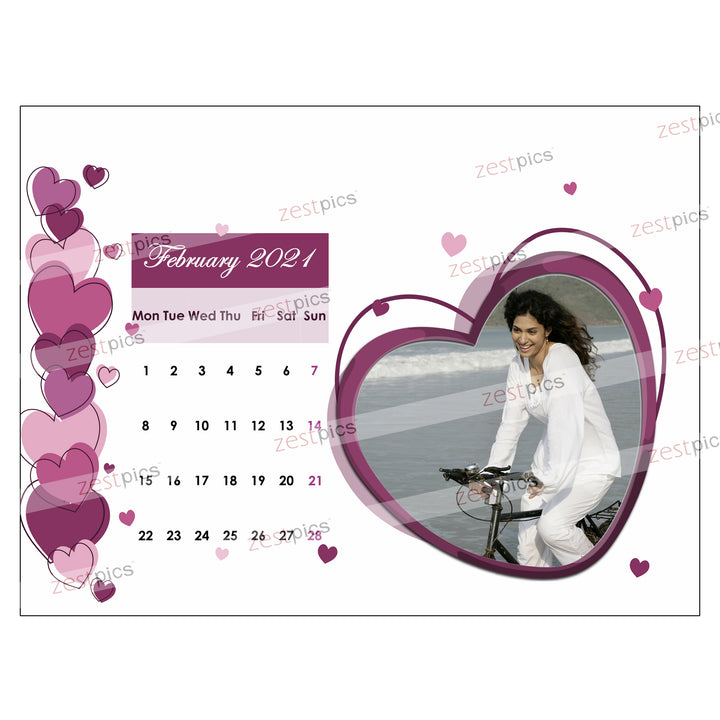 Personalised Calendar | Make a Calendar Online for 2021 | Zestpics