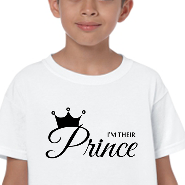 I'm their Prince T-Shirt | Personalized T-Shirts | Zestpics