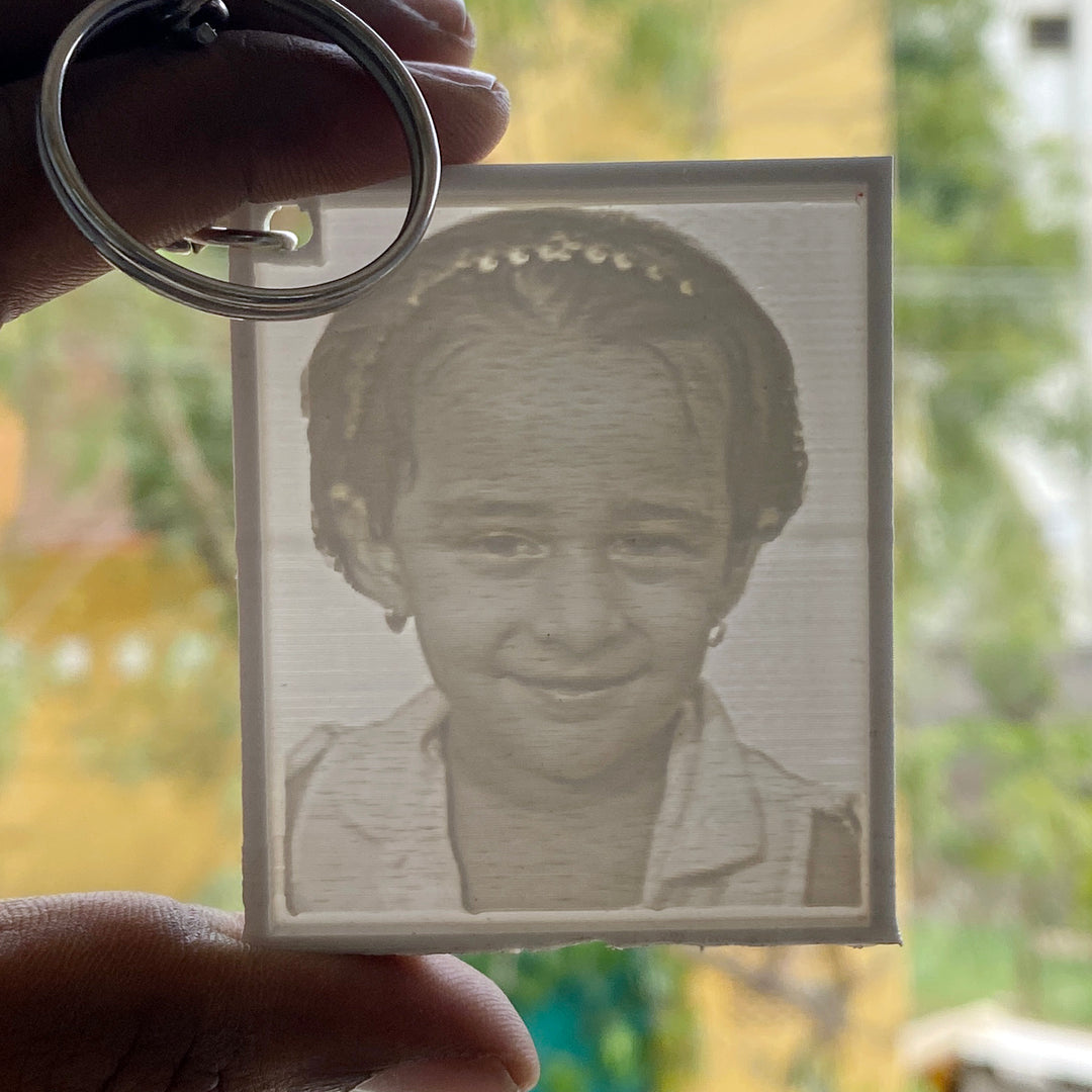 Lithophane Keychains, Buy Personalised Litho Keychains online|Zestpics