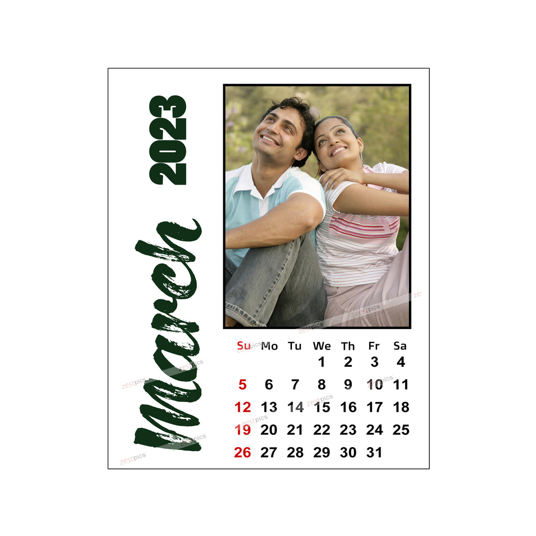 LED Photo Calendar 2023 - Personalized Photo Calendar Printing Online at Zestpics